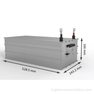 Batteria al litio 36V126AH con 5000 cicli di vita